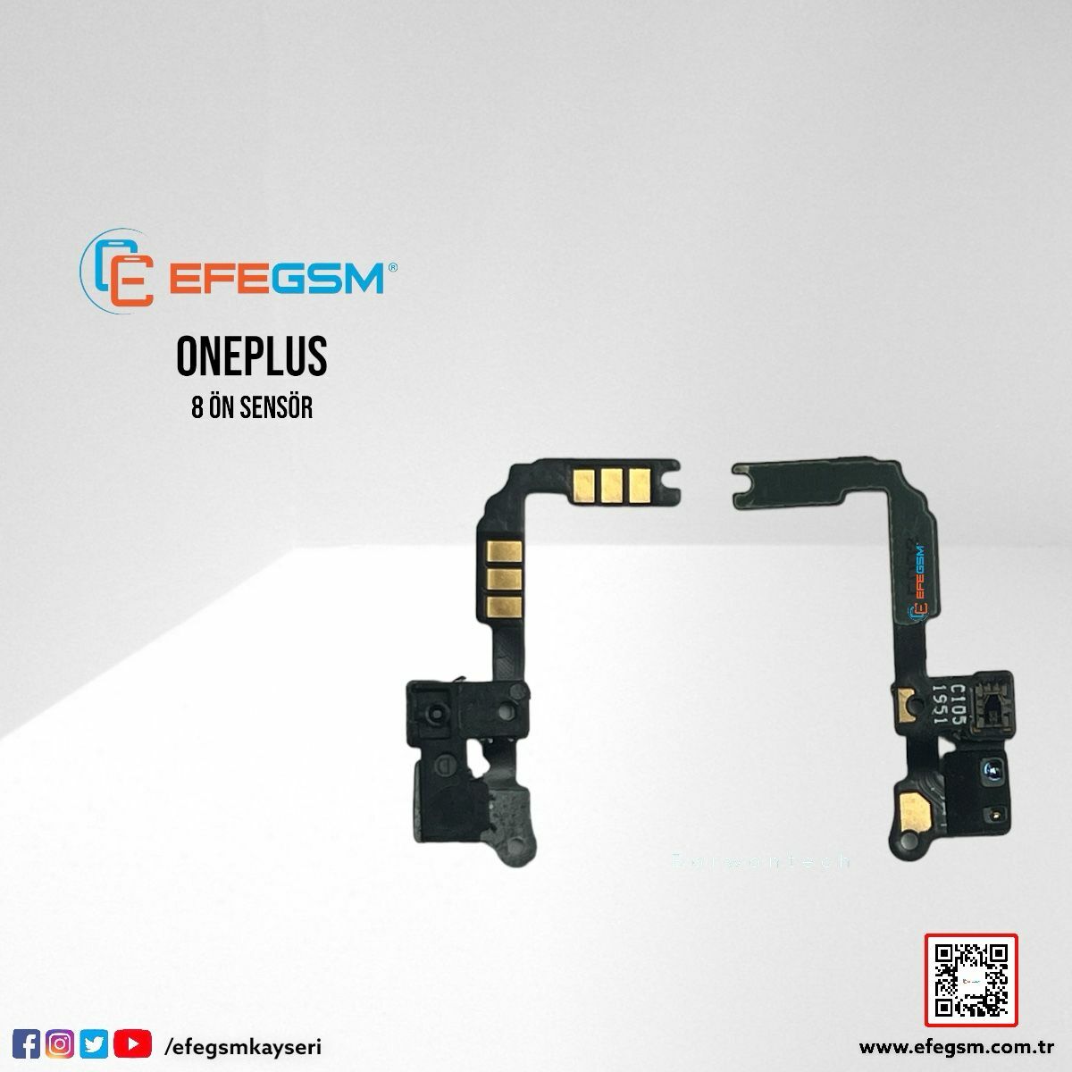 OnePlus 8 Ön Sensör