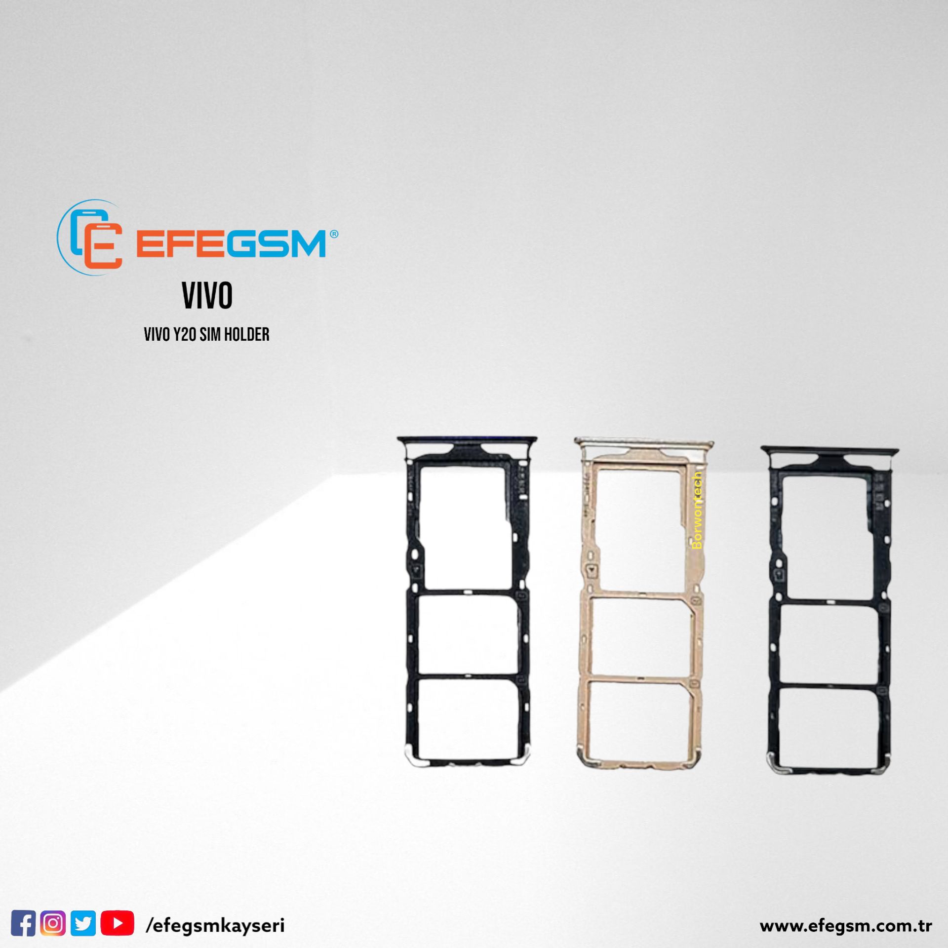 Vivo Y20 Sim Holder