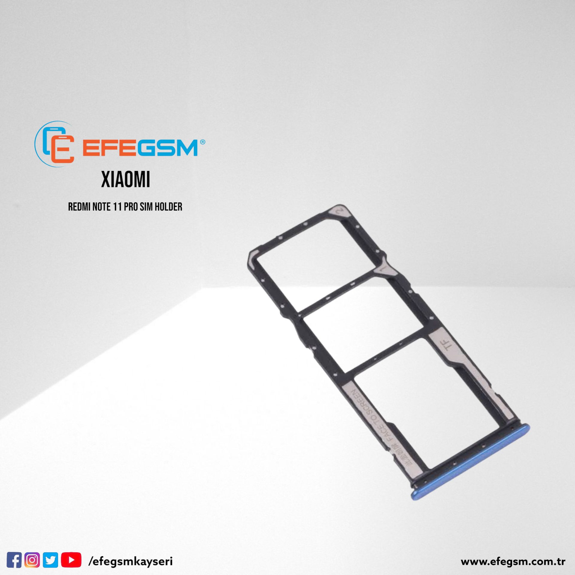 Xiaomi Redmi Note 11 Pro Sim Holder