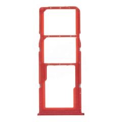 Samsung Galaxy A12 (A125F) Sim Holder Kırmızı