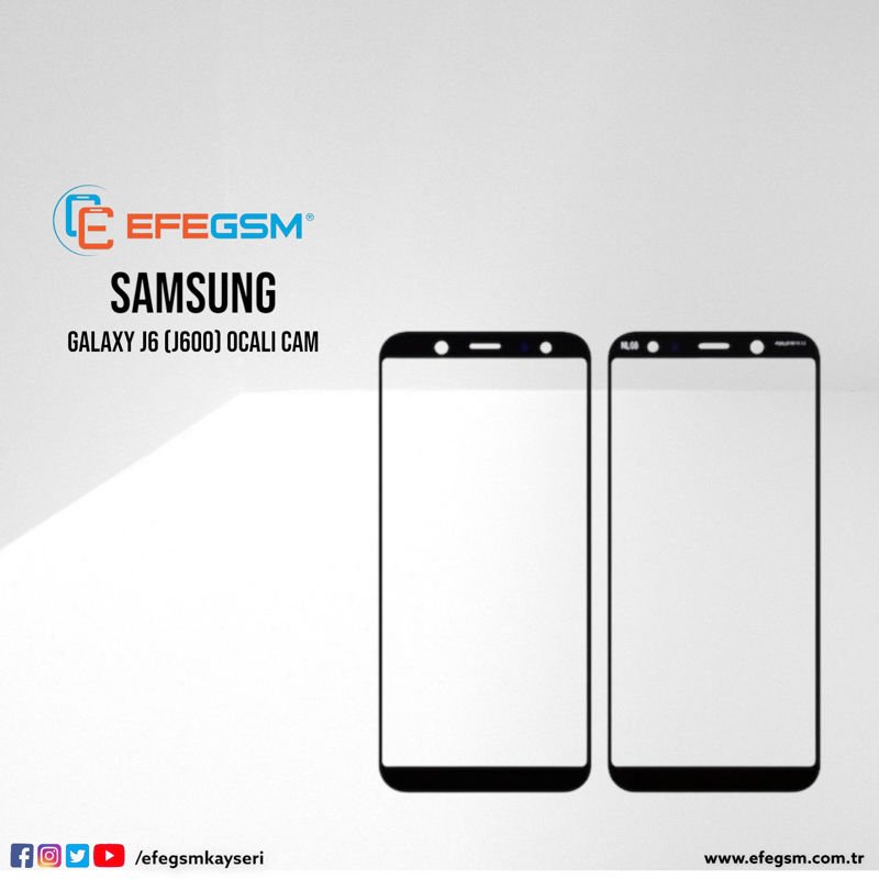 Samsung Galaxy J6 (J600) Ocalı Cam