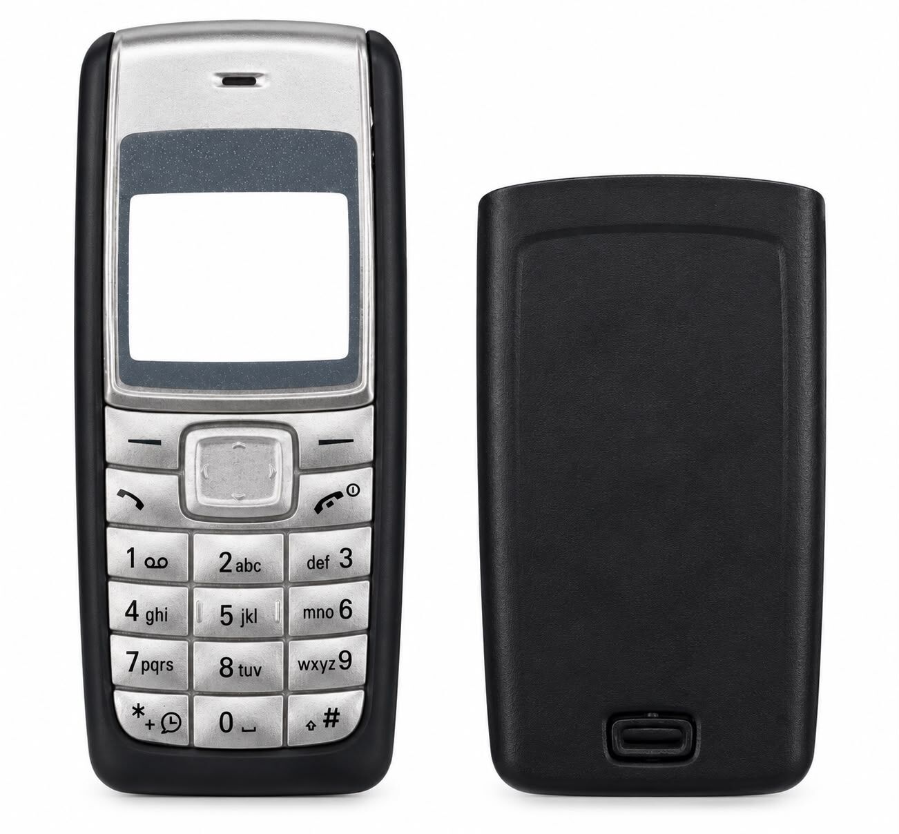 Nokia 1110 Kapak – Ön ve Arka Tuş Takımlı Değişim Kasası
