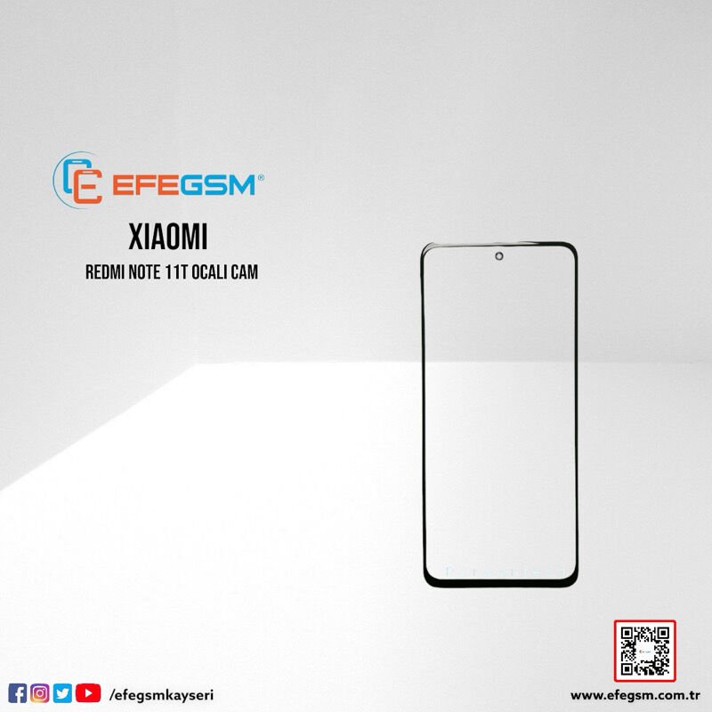 Xiaomi Redmi Note 11T Ocalı Cam