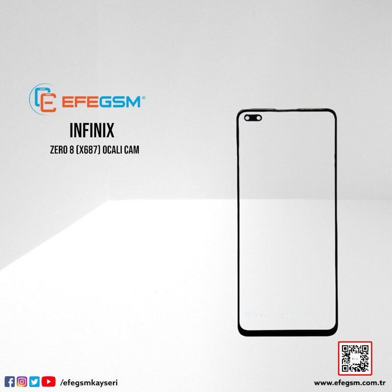 İnfinix Zero 8 (X687) Ocalı Cam