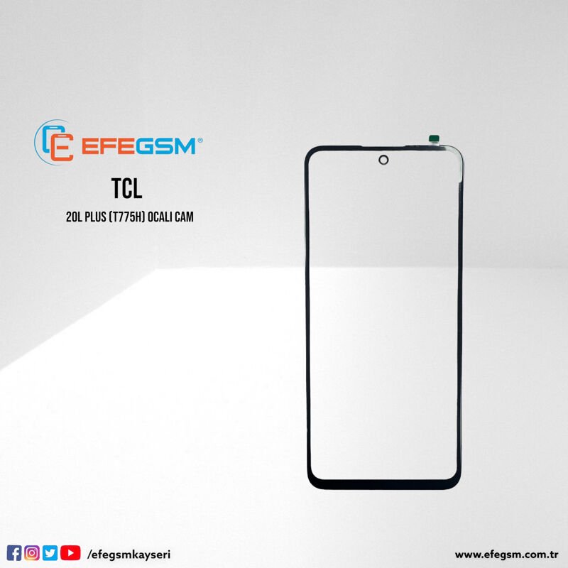 Tcl 20L Plus (T775H) Ocalı Cam