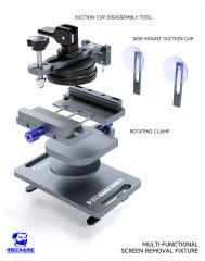 Mechanic CP8 360° Dönebilen Çok Fonksiyonlu Ekran Ayırma Aparatı