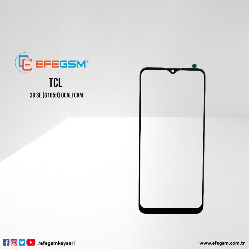 Tcl 30 SE (6165H) Ocalı Cam