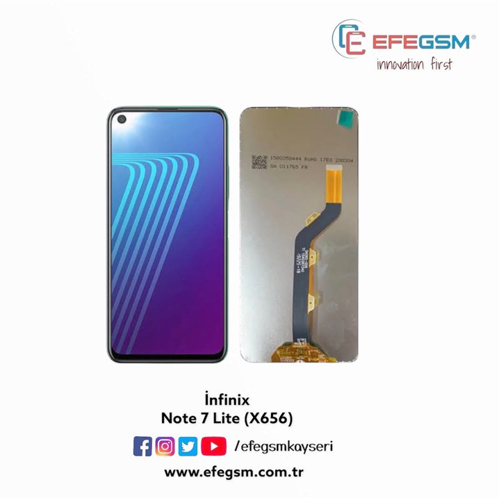 İnfinix Note 7 Lite (X656) Ekran