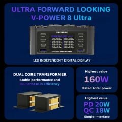 Mechanic V-Power 8 Max 115W Hızlı Şarj İstasyonu