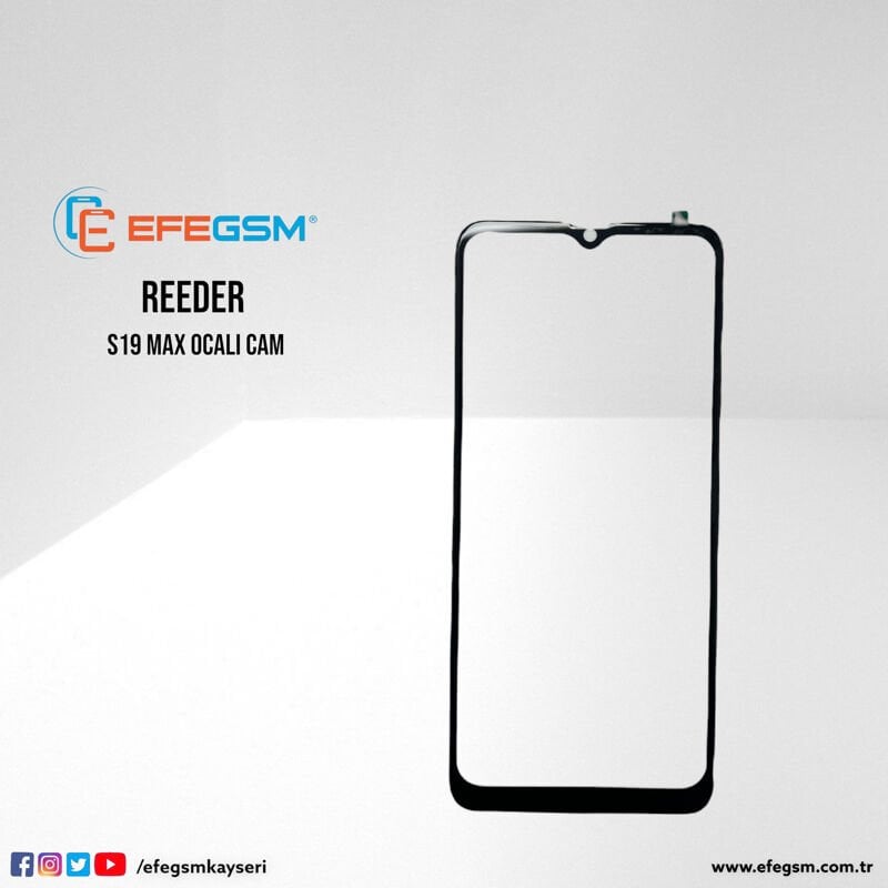 Reeder S19 Max Ocalı Cam