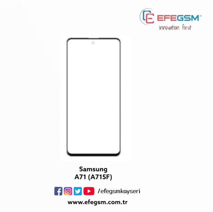 Samsung Galaxy A71 (A715F) Ocalı Cam