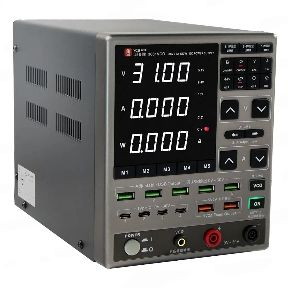 YCS 3060 220W 30V 6A DC Güç Kaynağı