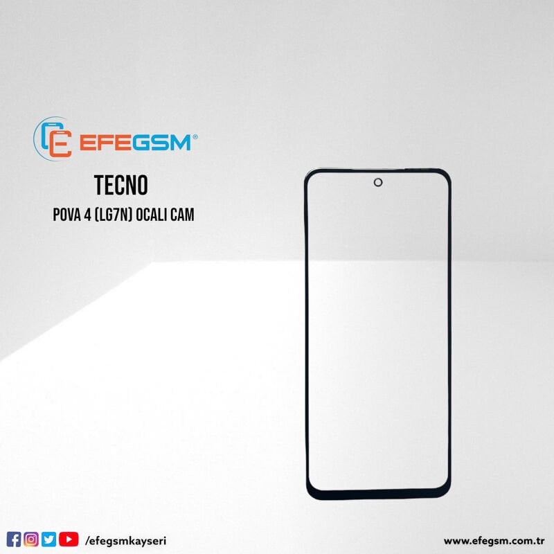 Tecno Pova 4 (LG7n) Ocalı Cam