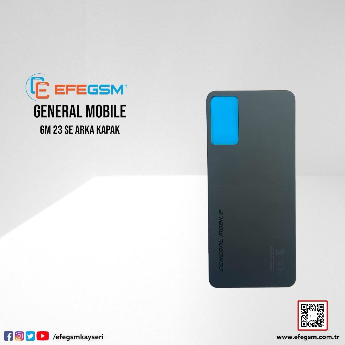 General Mobile GM23 Arka Kapak