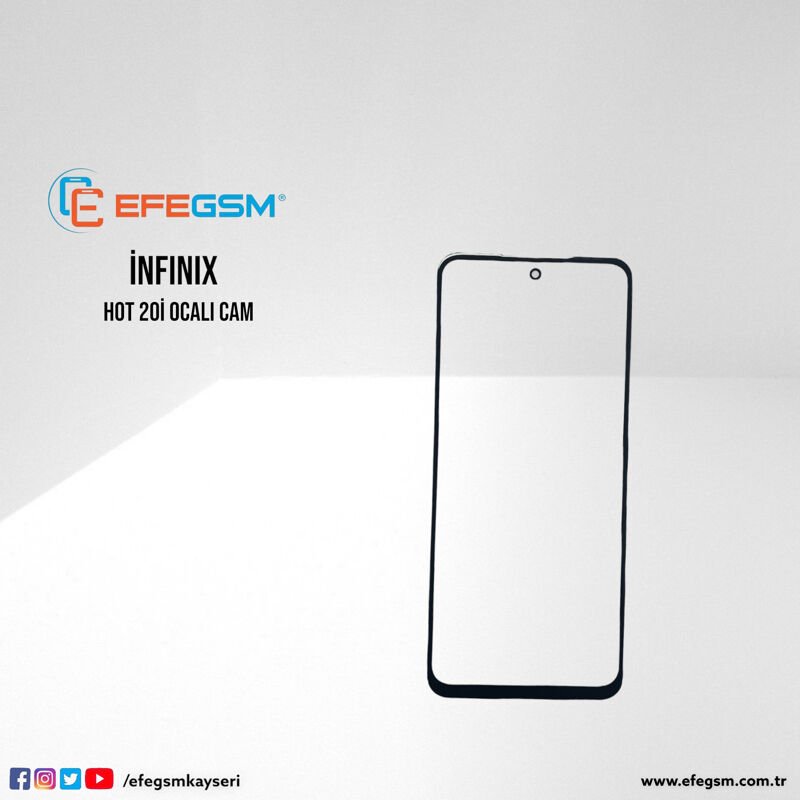 İnfinix Hot 20i (X665C) Ocalı Cam