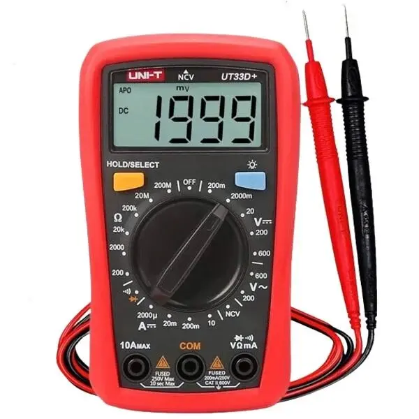 Unit UT33D+ 600V 10A Dijital Multimetre