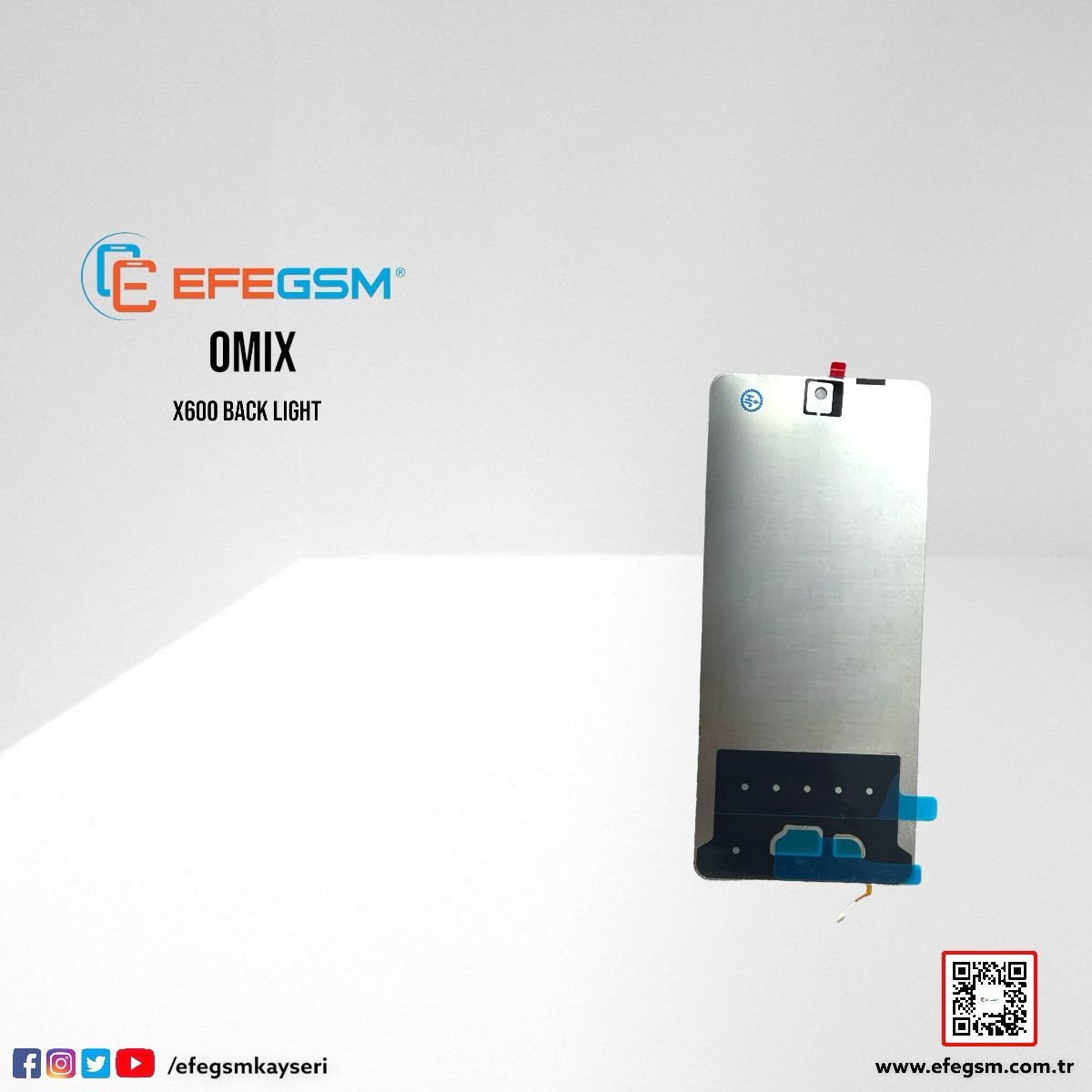 Omix X600 Back Light