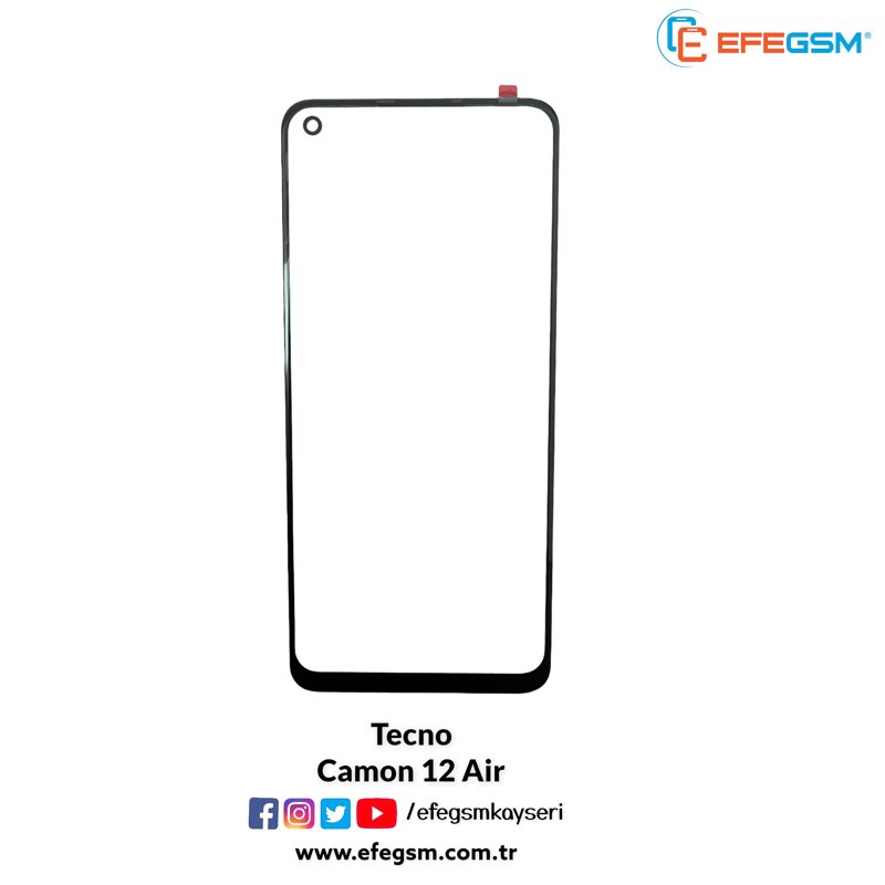 Tecno Camon 12 Air Ocalı Cam