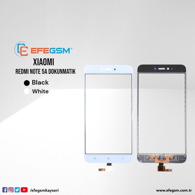Xiaomi Redmi Note 5A Dokunmatik