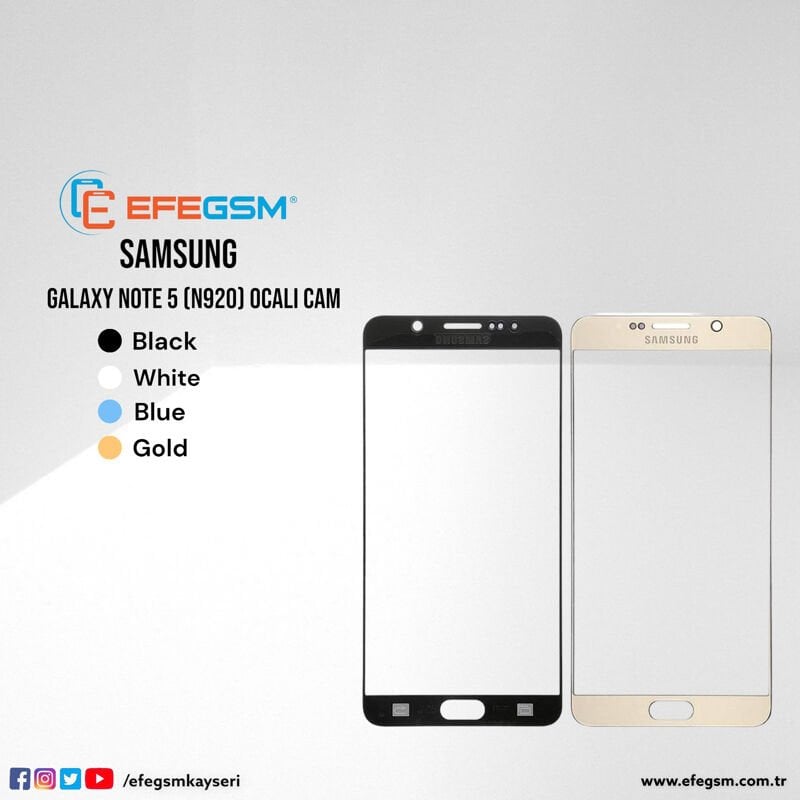 Samsung Galaxy Note 5 (N920) Ocalı Cam