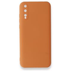 Huawei Psmart S (AQM-LX1) Rubber Case Turuncu