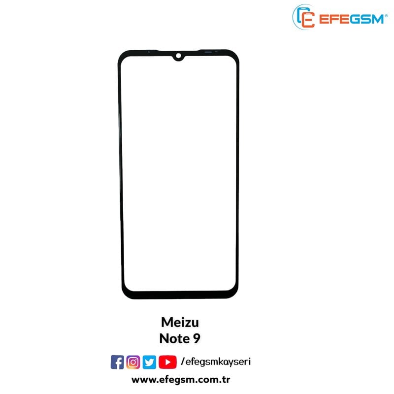 Meizu Note 9 Ocalı Cam
