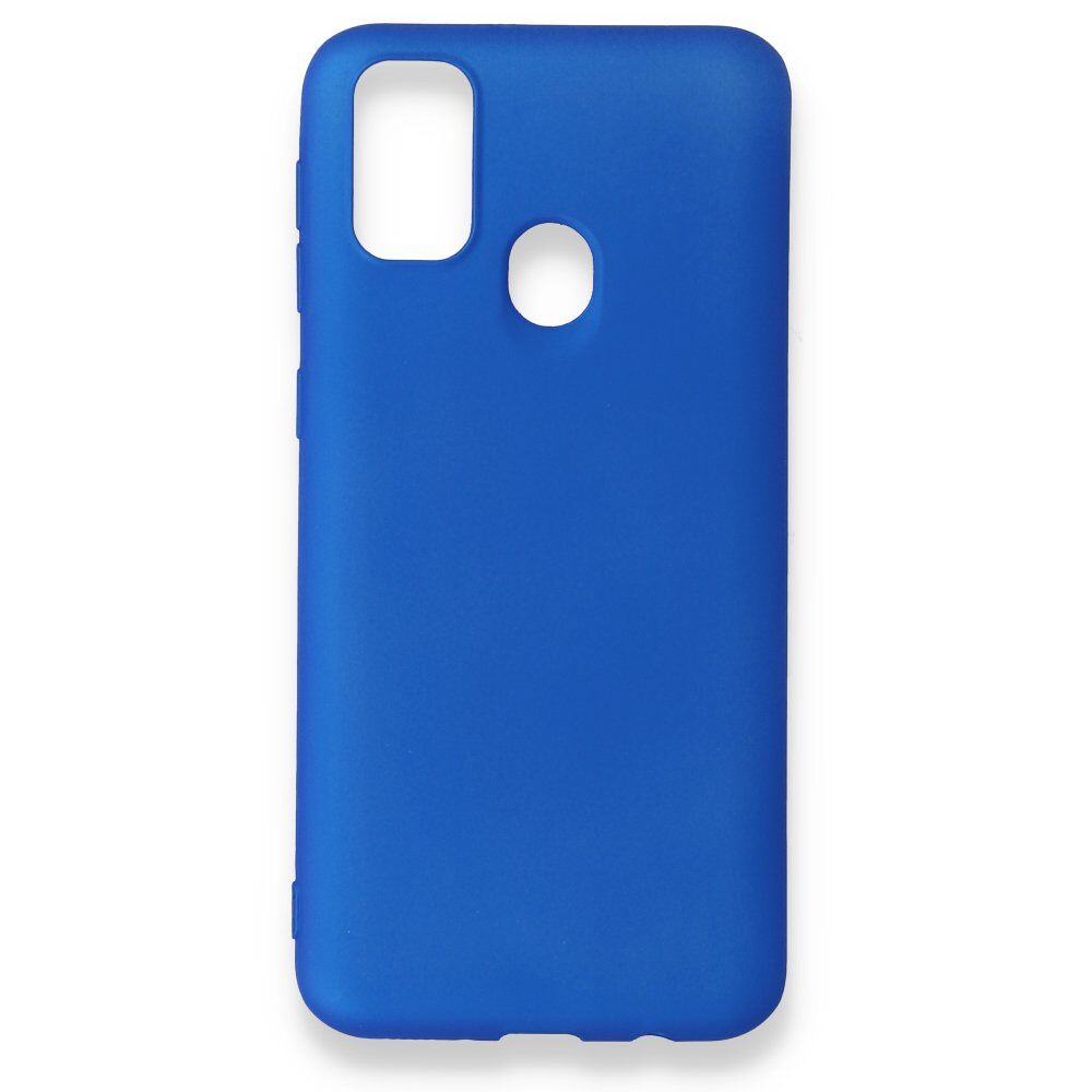 Samsung Galaxy M21 (M215) Rubber Case Mavi