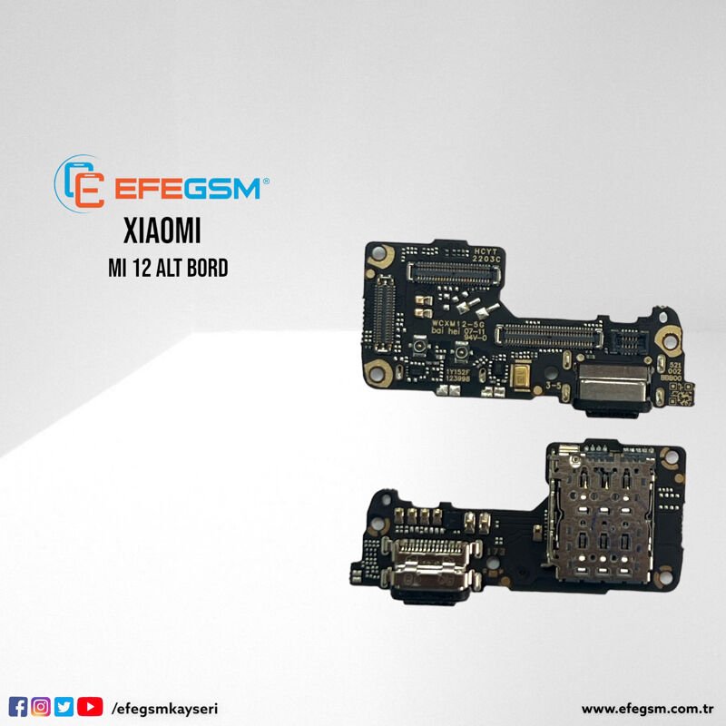 Xiaomi Mi 12 Alt Bord