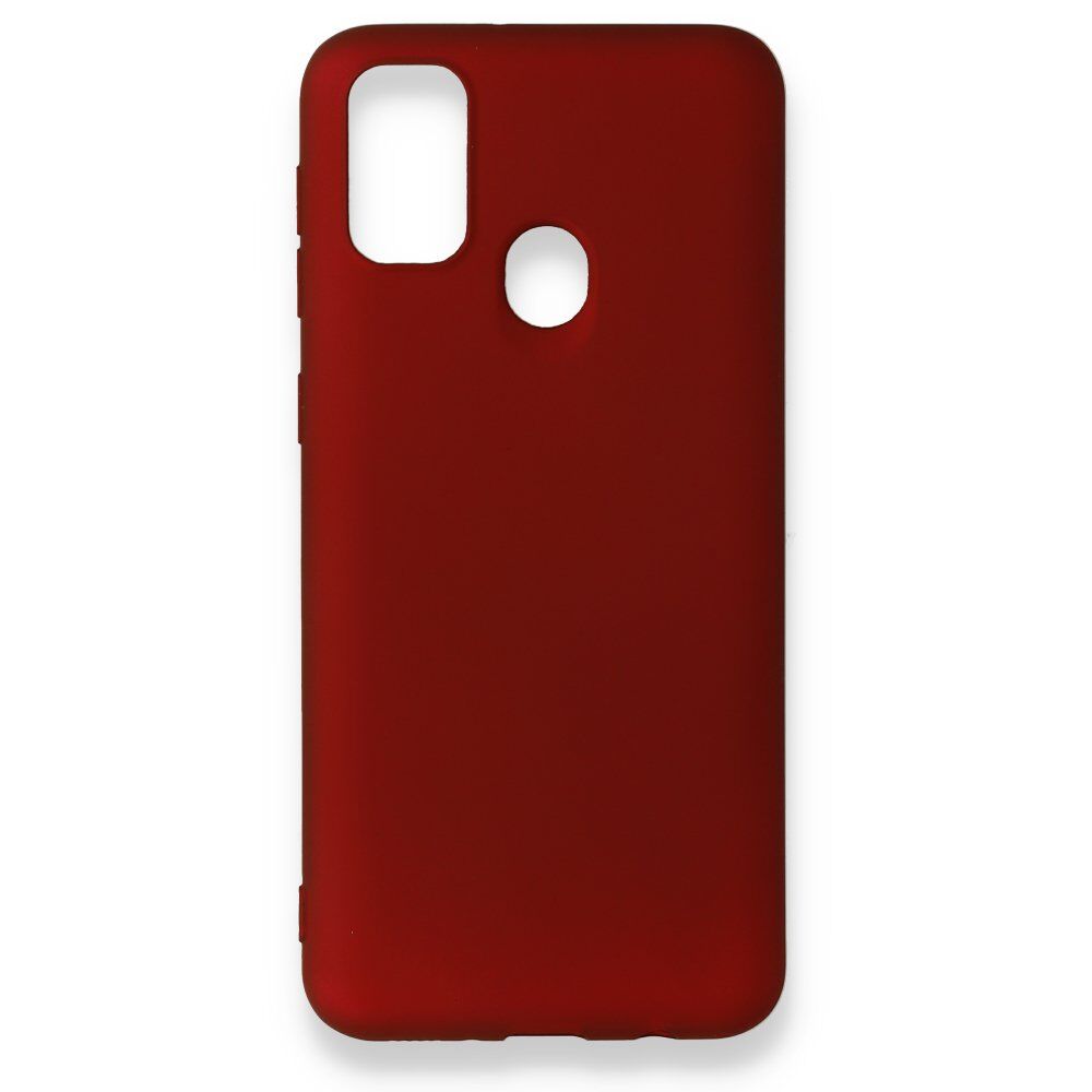 Samsung Galaxy M21 (M215) Rubber Case Kırmızı