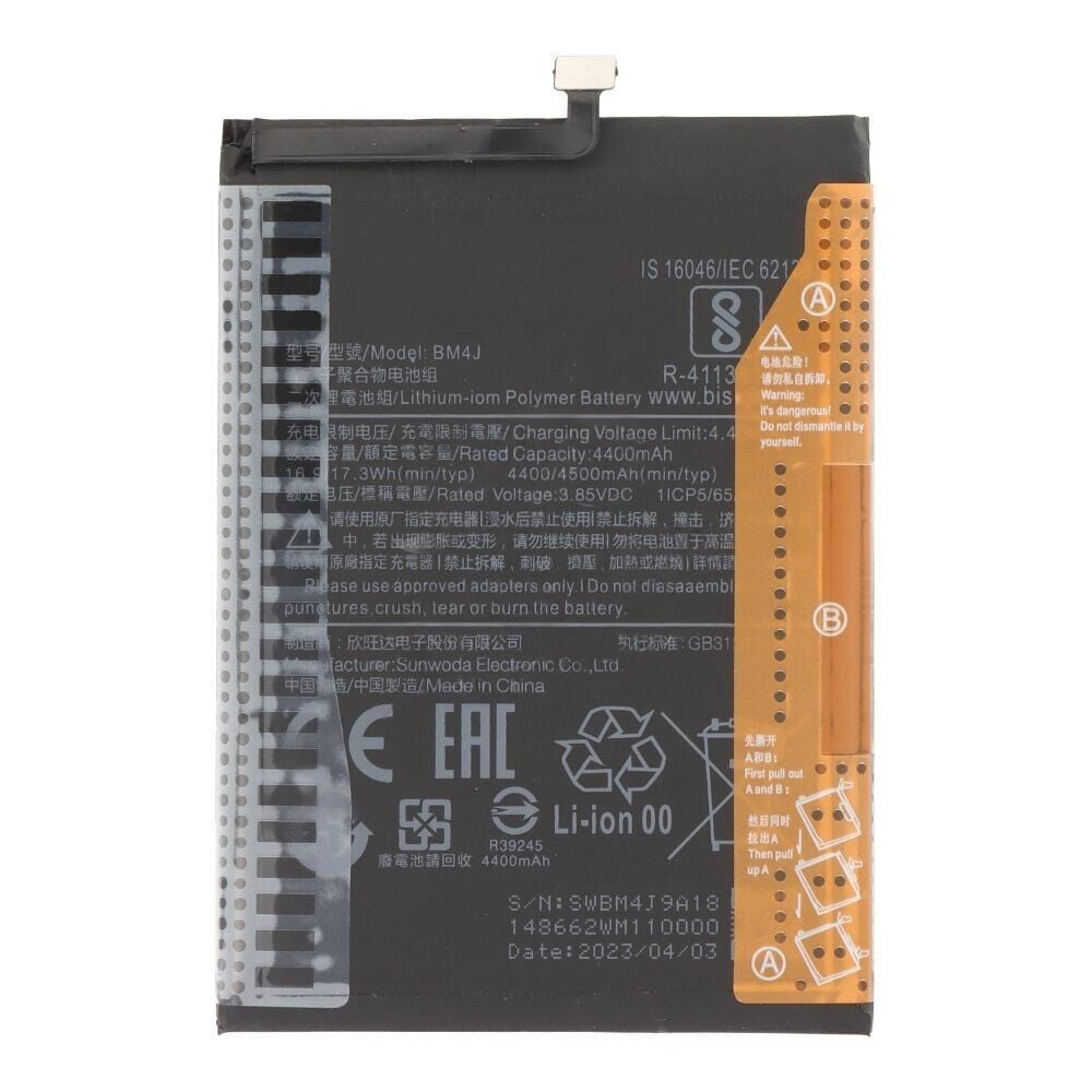 Xiaomi Redmi Note 8 Pro (BM4J) Batarya