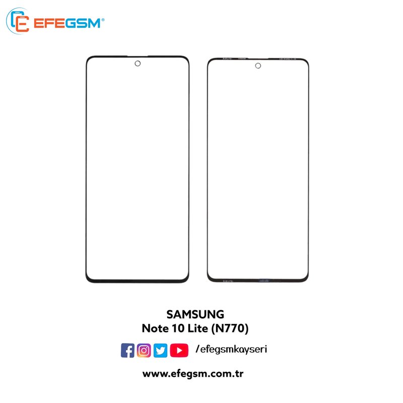 Samsung Note 10 Lite (N770F) Ocalı Cam