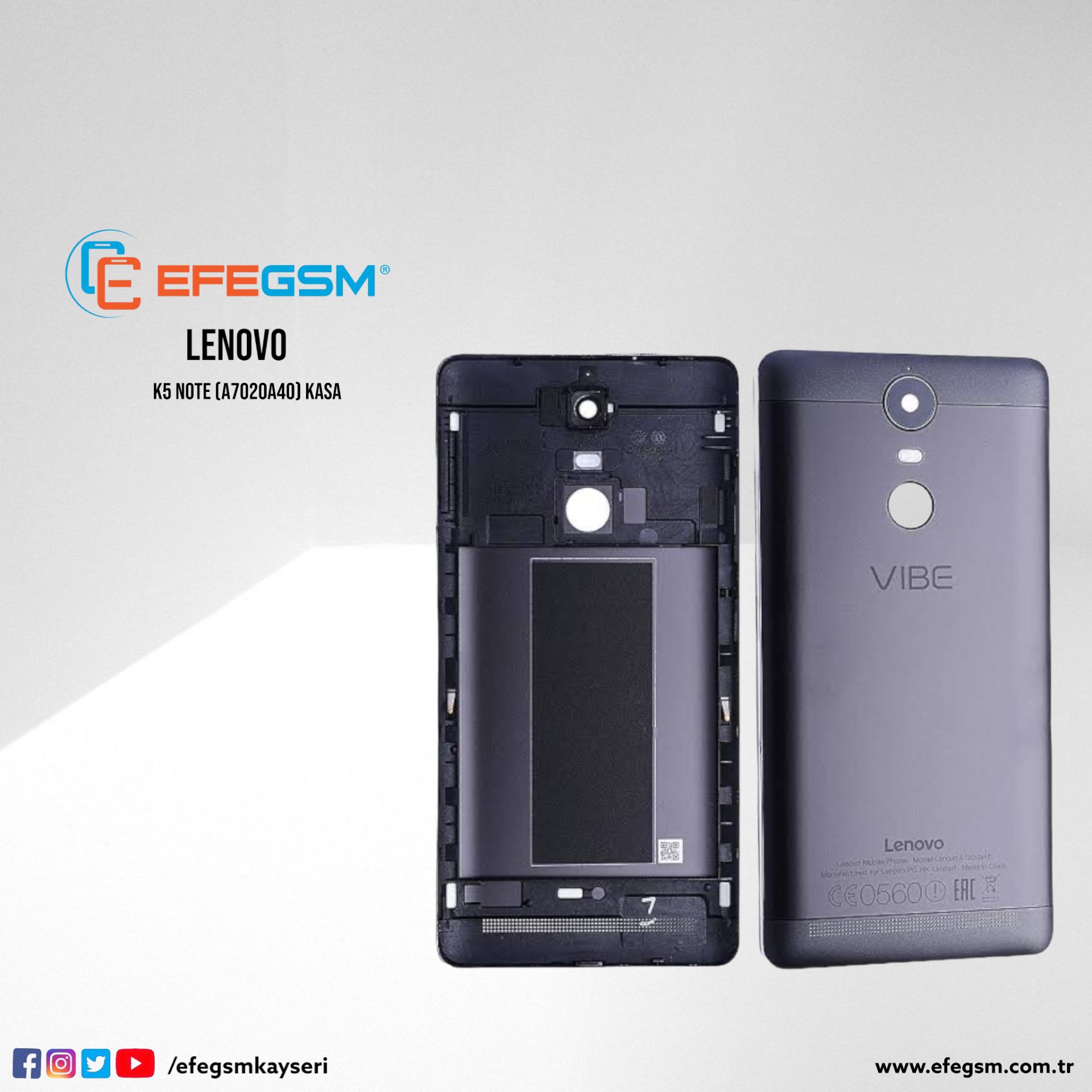 Lenovo K5 Note (A7020a40) Kasa