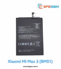Xiaomi Mi Max 3 (BM51) Batarya