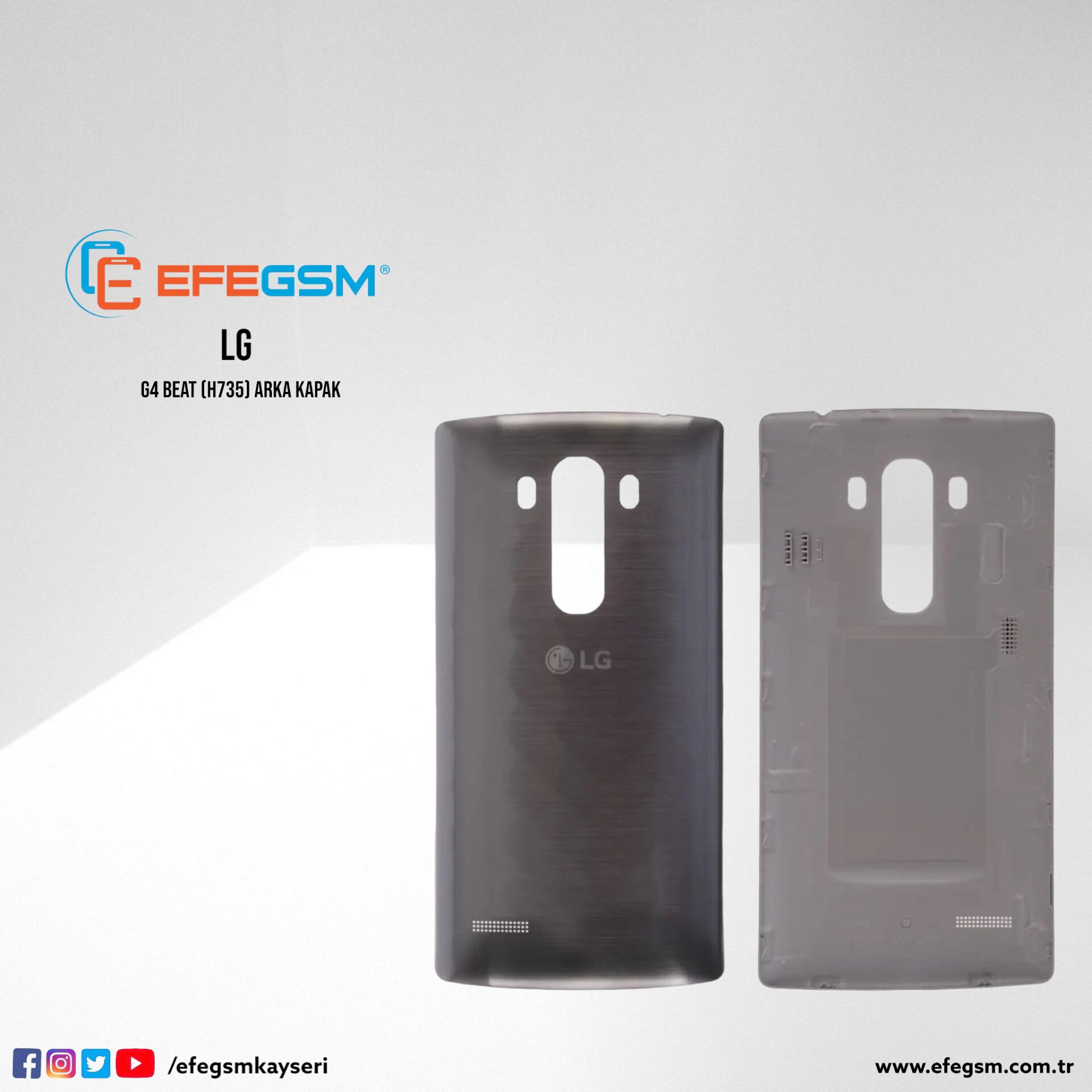 Lg G4 Beat (H735) Arka Kapak
