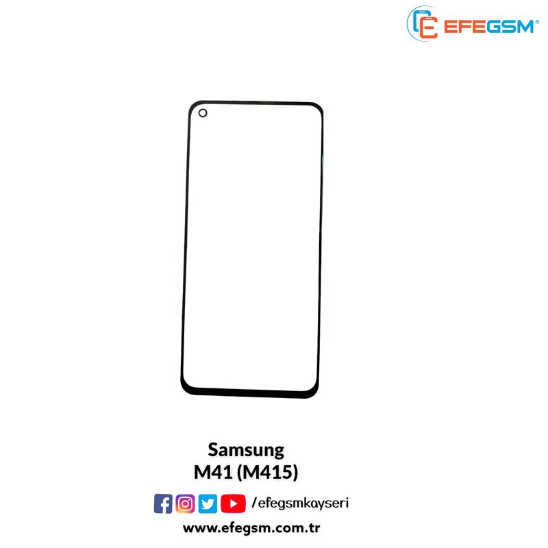 Samsung M41 (M415) Ocalı Cam