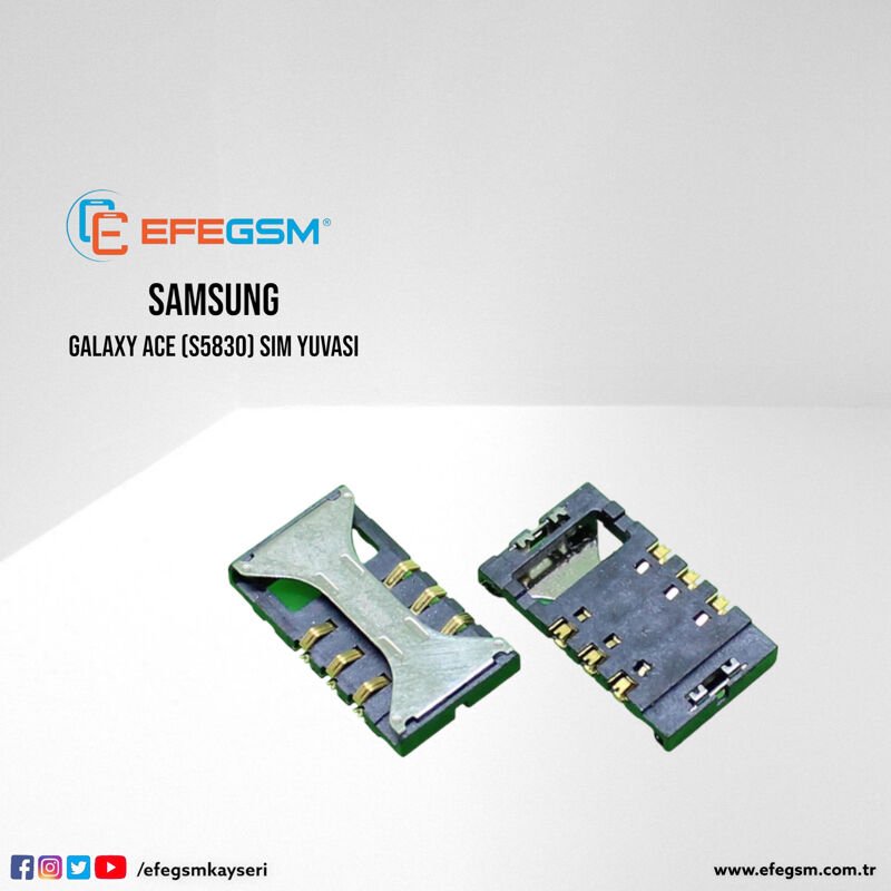 Samsung Galaxy Ace (S5830) Sim Yuvası
