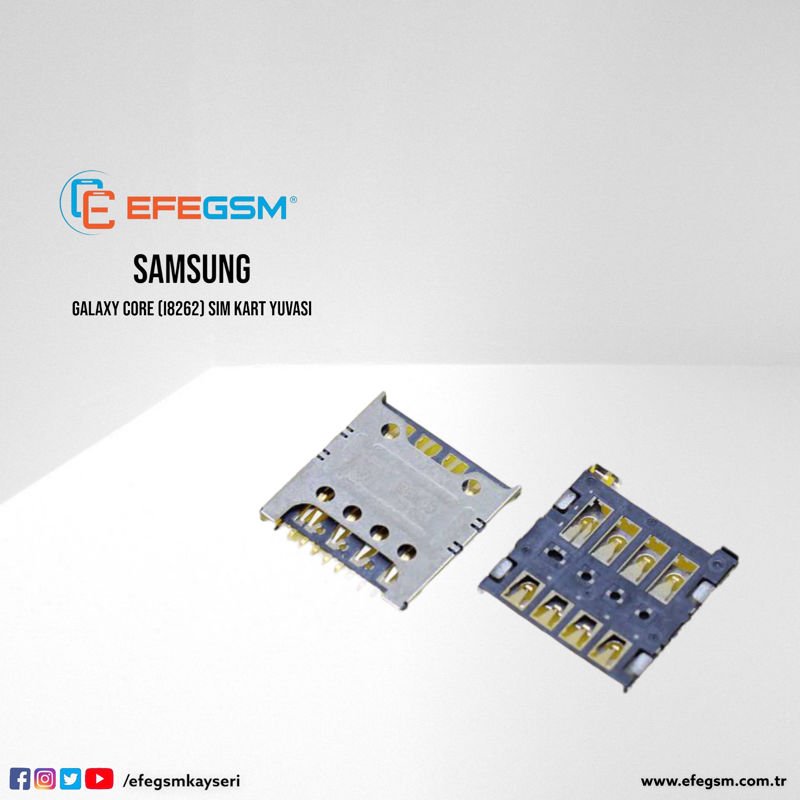 Samsung Galaxy Core (İ8262) Sim Kart Yuvası