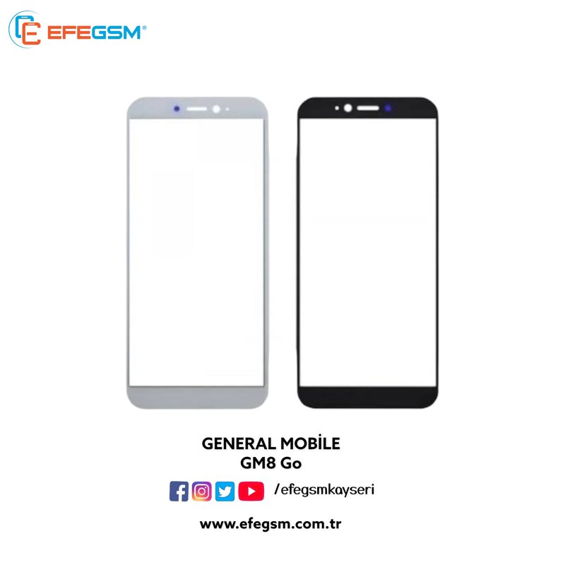 General Mobile GM8 Go Ocalı Cam