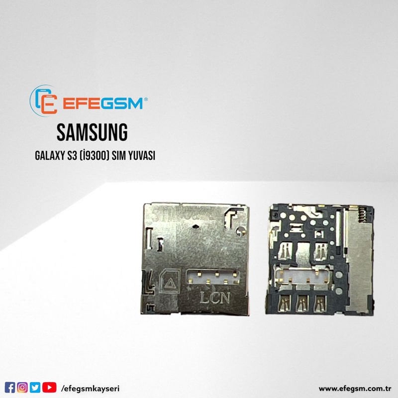 Samsung Galaxy S3 (İ9300) Sim Kart Yuvası