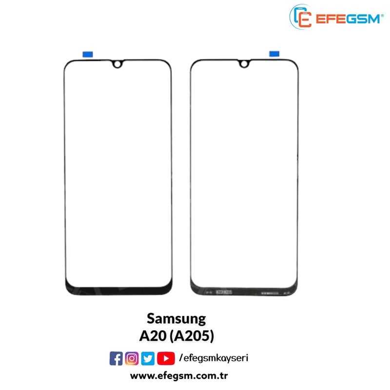 Samsung Galaxy A20 (A205) Ocalı Cam