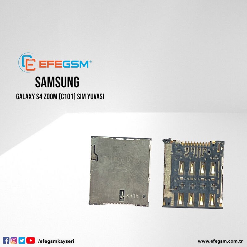Samsung Galaxy S4 Zoom (C101) Sim Yuvası