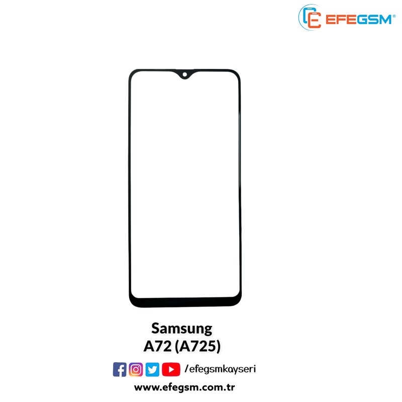 Samsung Galaxy A72 (A725) Ocalı Cam