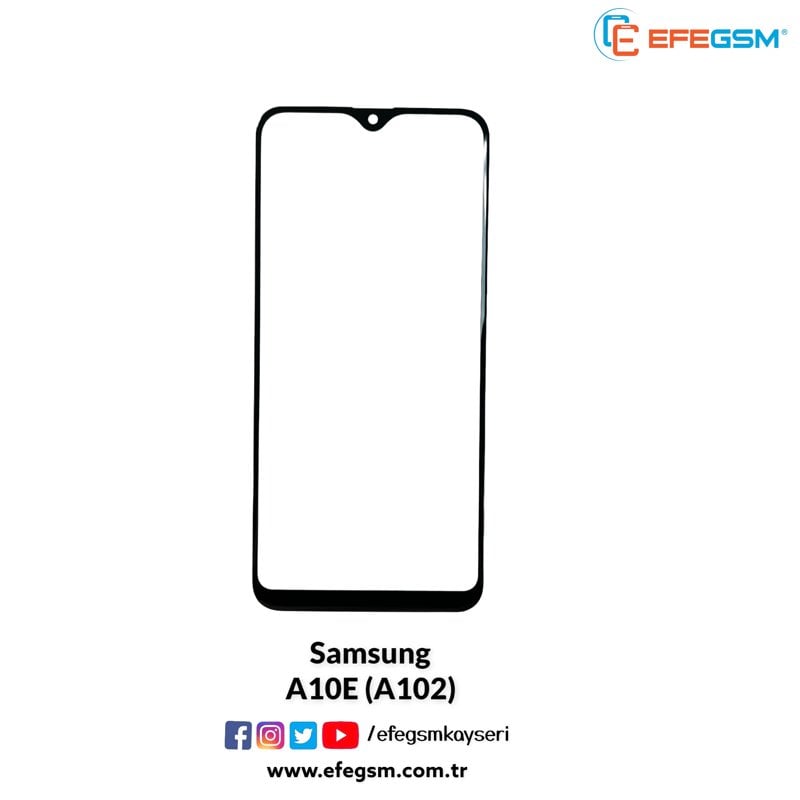 Samsung A10E (A102) Ocalı Cam