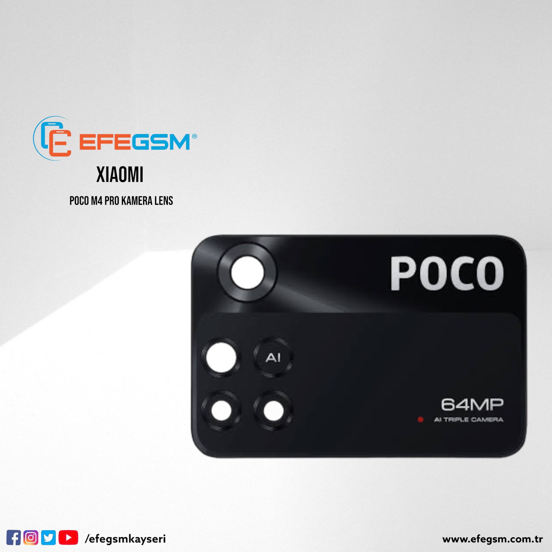 Xiaomi Poco M4 Pro Kamera Lens