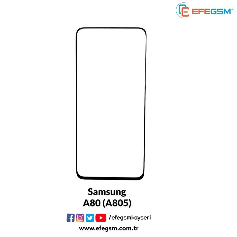 Samsung A80 (A805F) Ocalı Cam