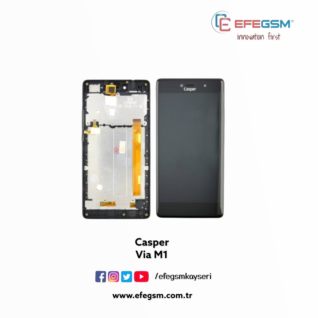 Casper Via M1 Ekran Siyah