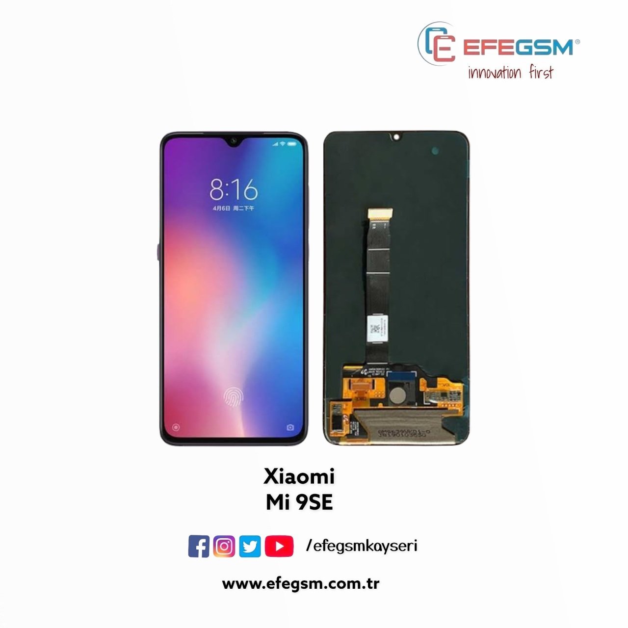 Xiaomi Mi 9SE Ekran