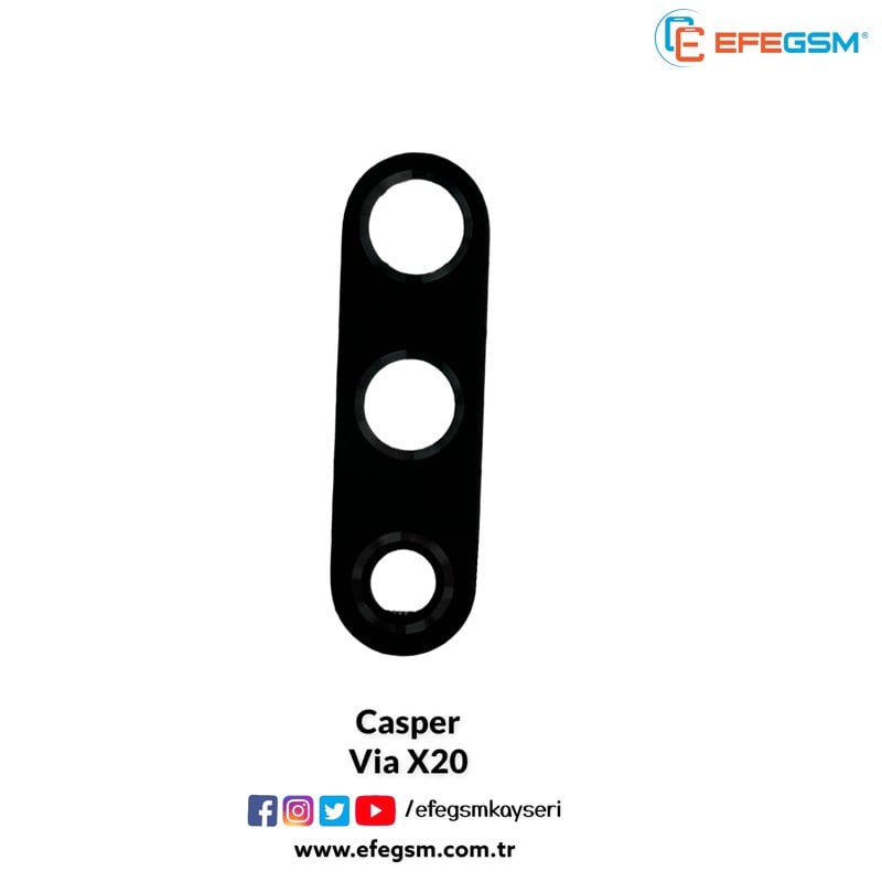 Casper Via X20 Kamera Lens