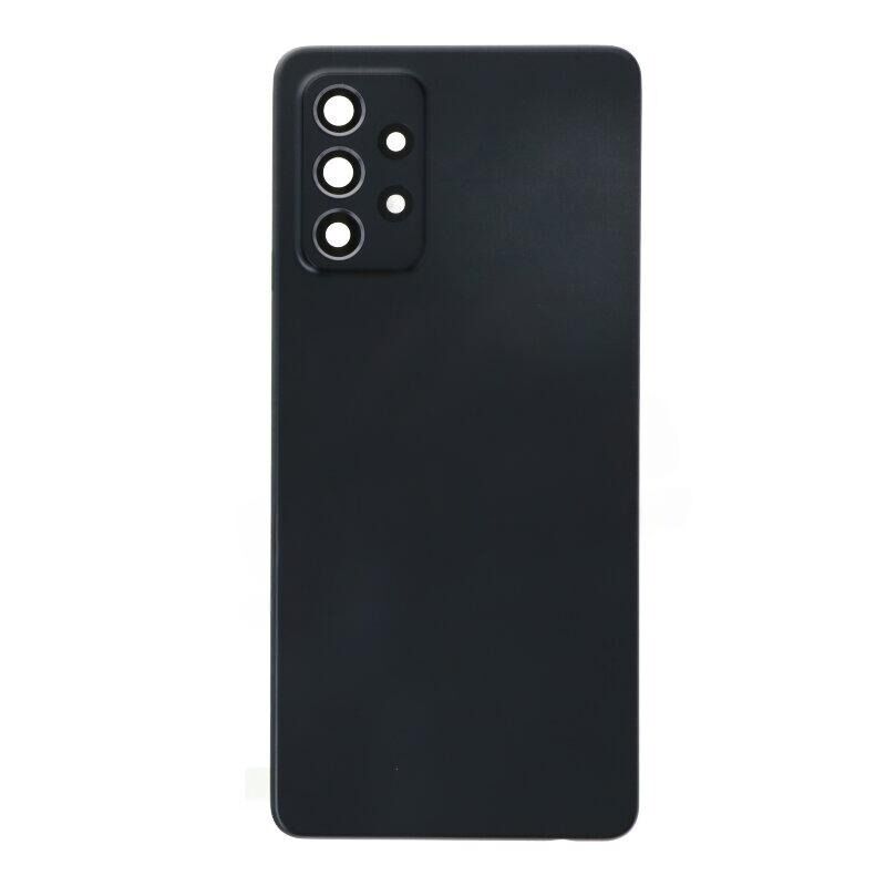 Samsung Galaxy A72 (A725F) Lensli Arka Kapak Siyah