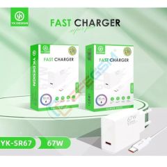 YK Desing YK-SR67 Usb Type-c 67W Şarj Aleti